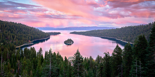Emerald Bay Sunset Print