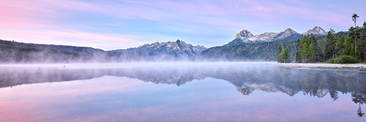 Sawtooth Sunrise Print