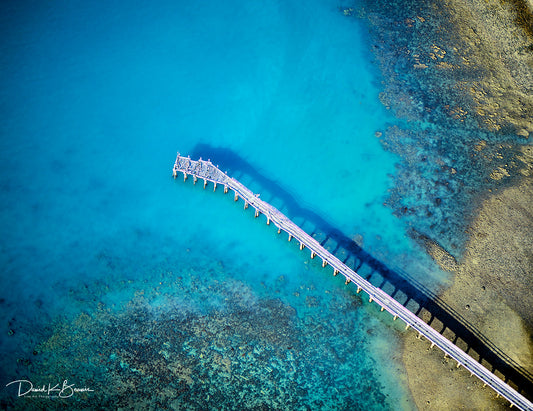 Abandoned Jetty Print