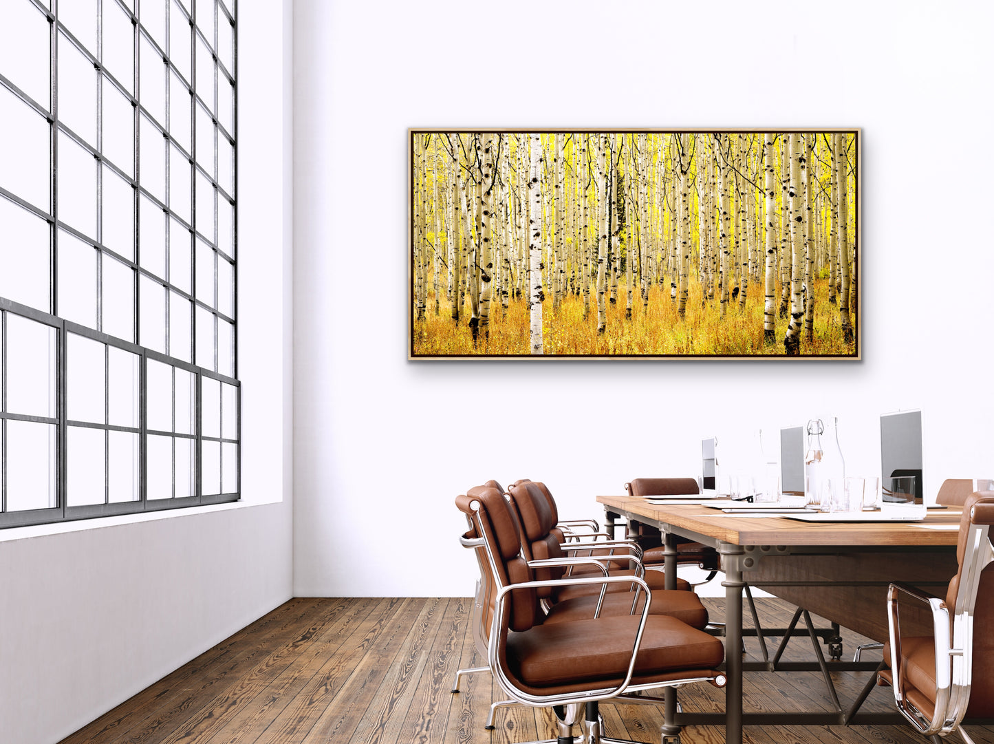 Aspen Glow - Gold Frame