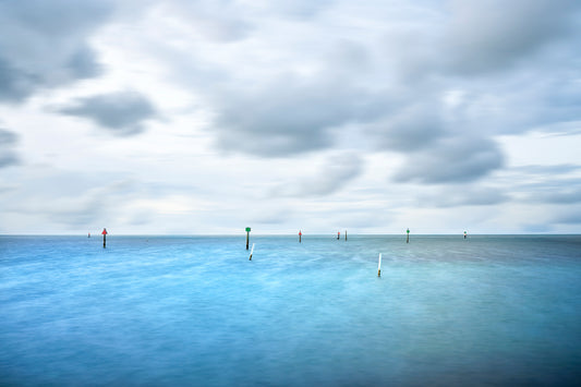 Blues and Hues Print