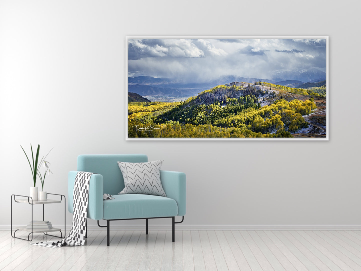 Change of Seasons - White Frame