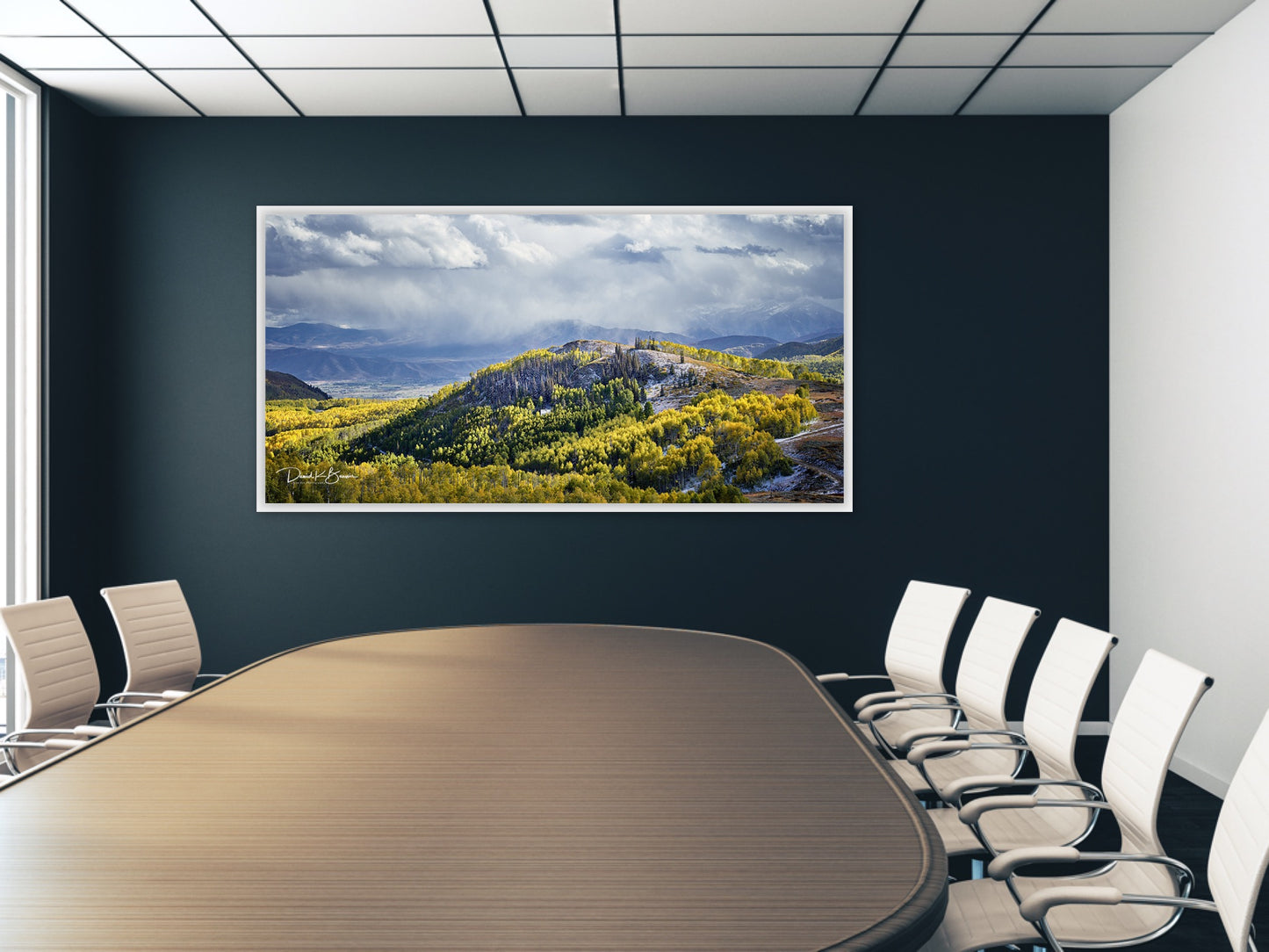 Change of Seasons - White Frame