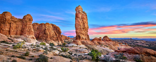 Climbing High in Arches NP