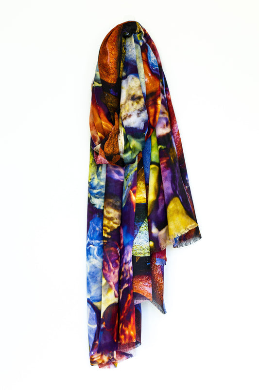 Rainbow Pebbles Scarf