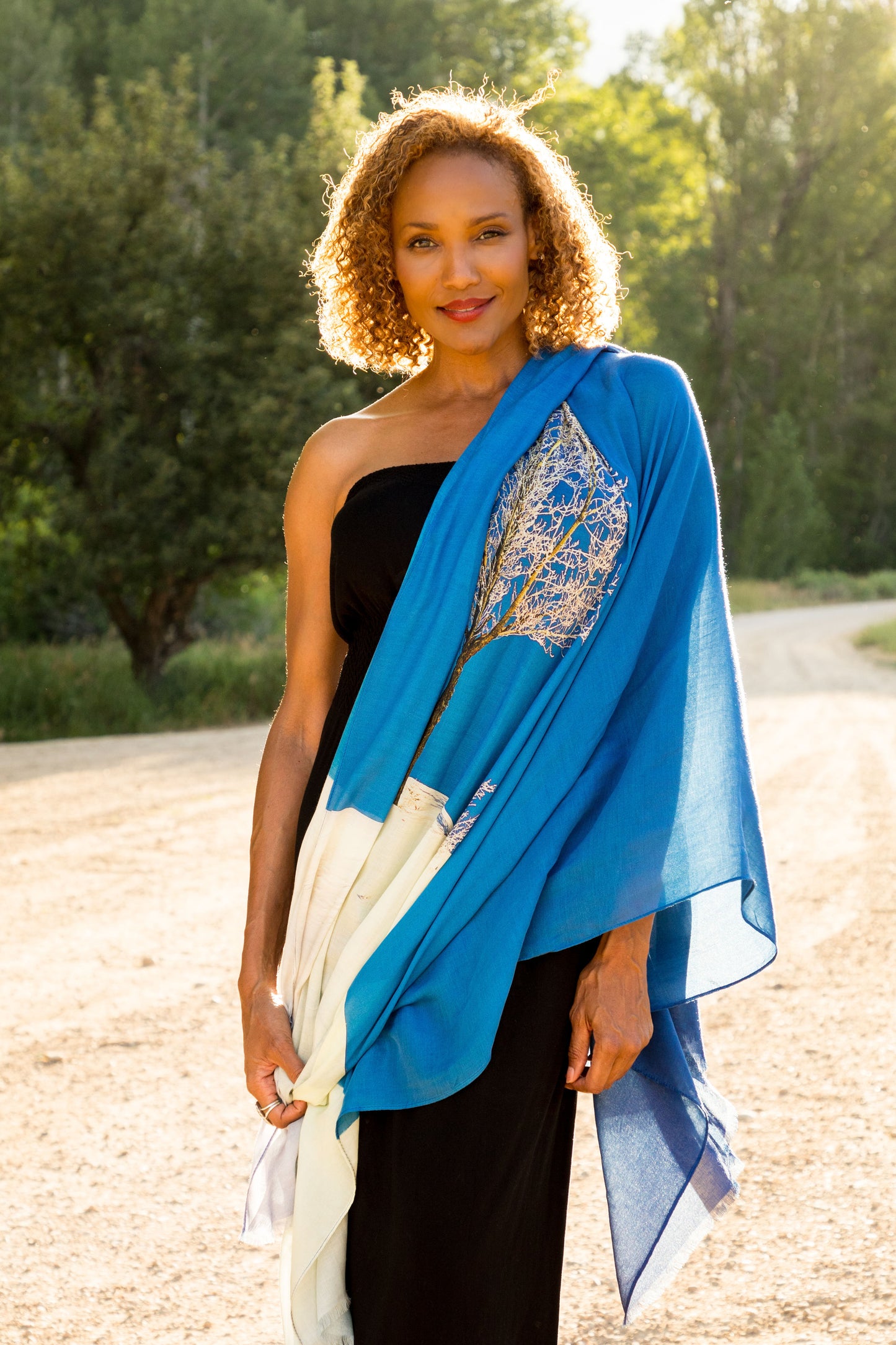 Nothing But Blue Skies Scarf