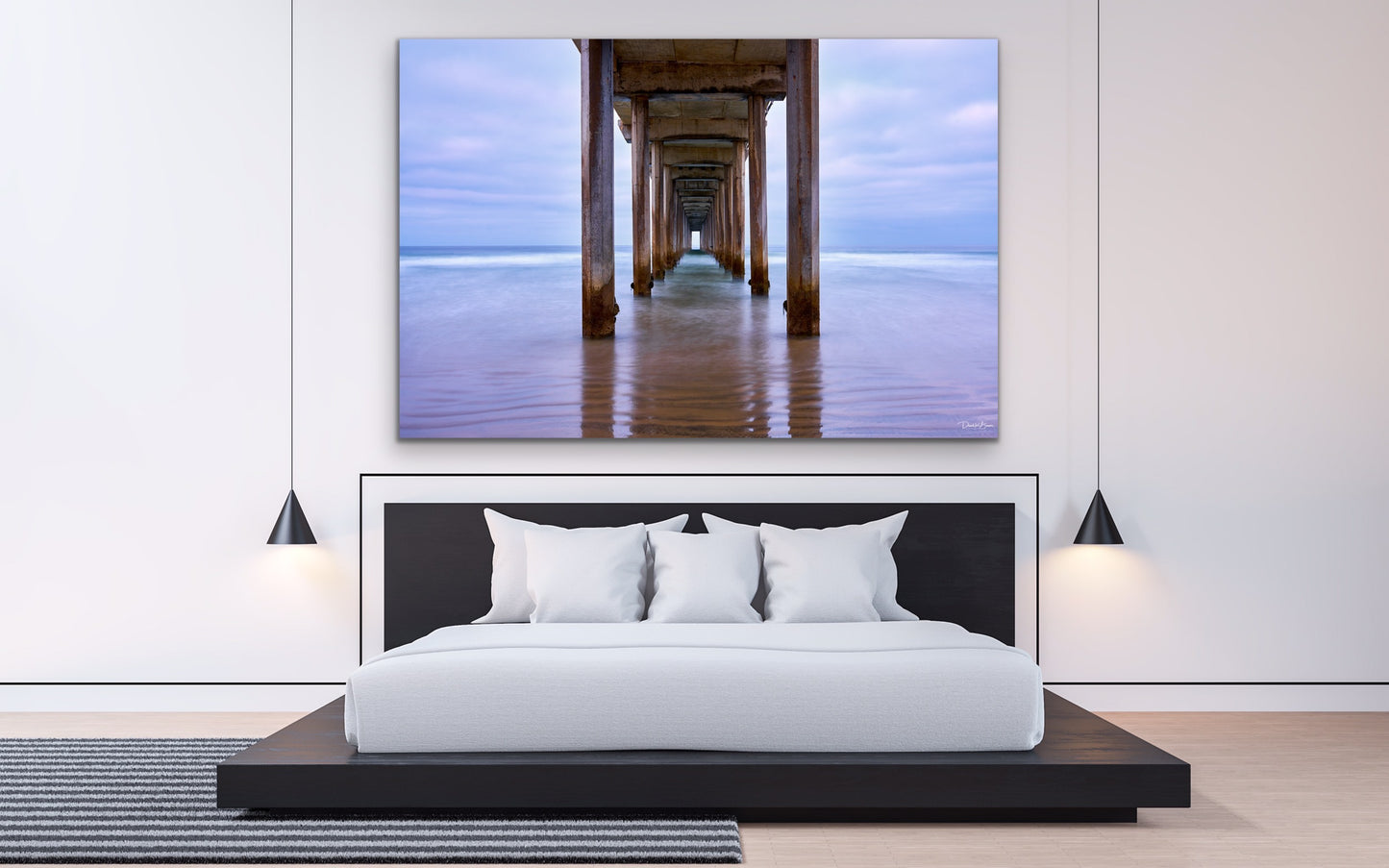Dawn at Scripps Pier - No Frame