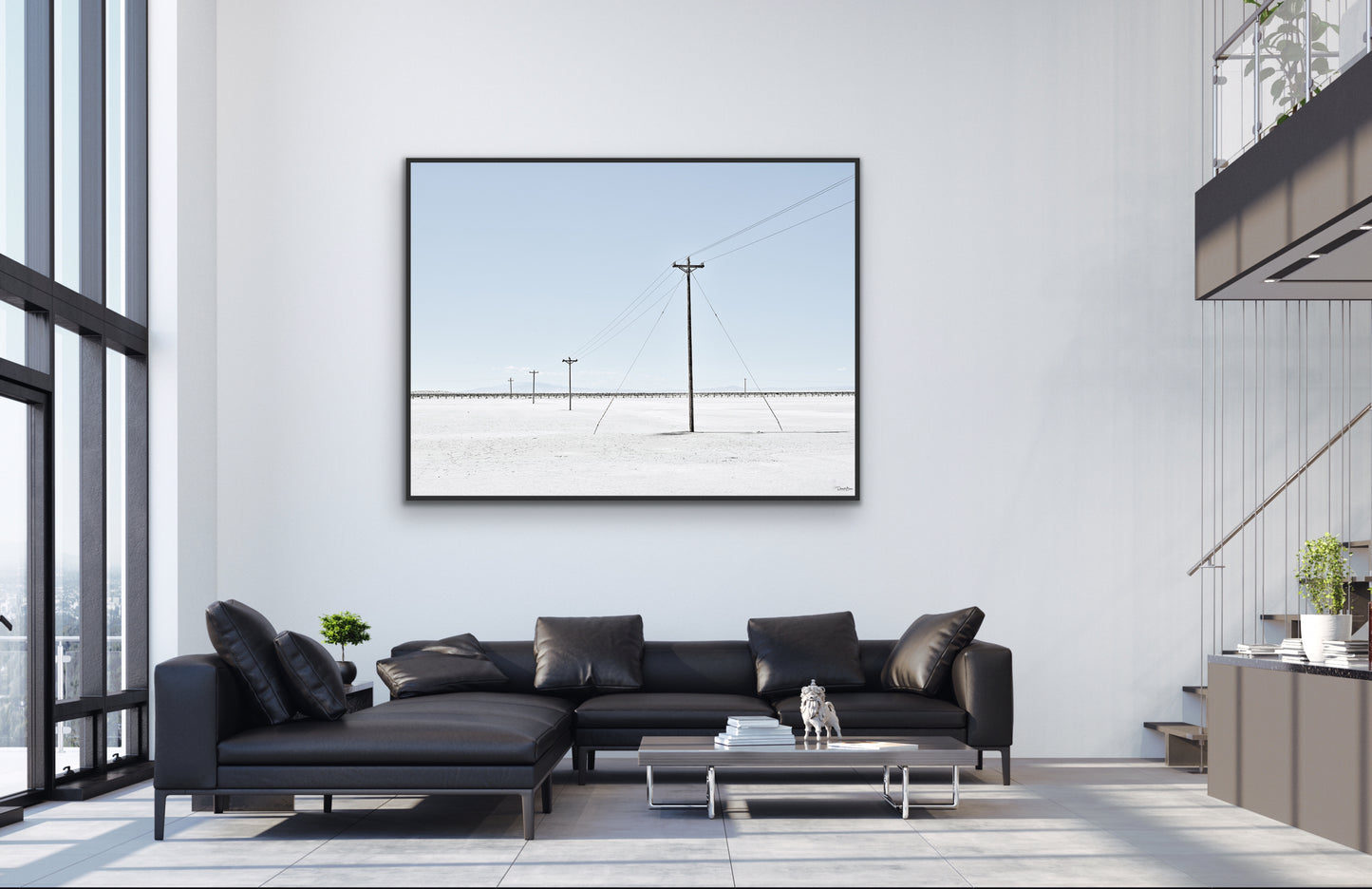 Desert Power - Black Frame