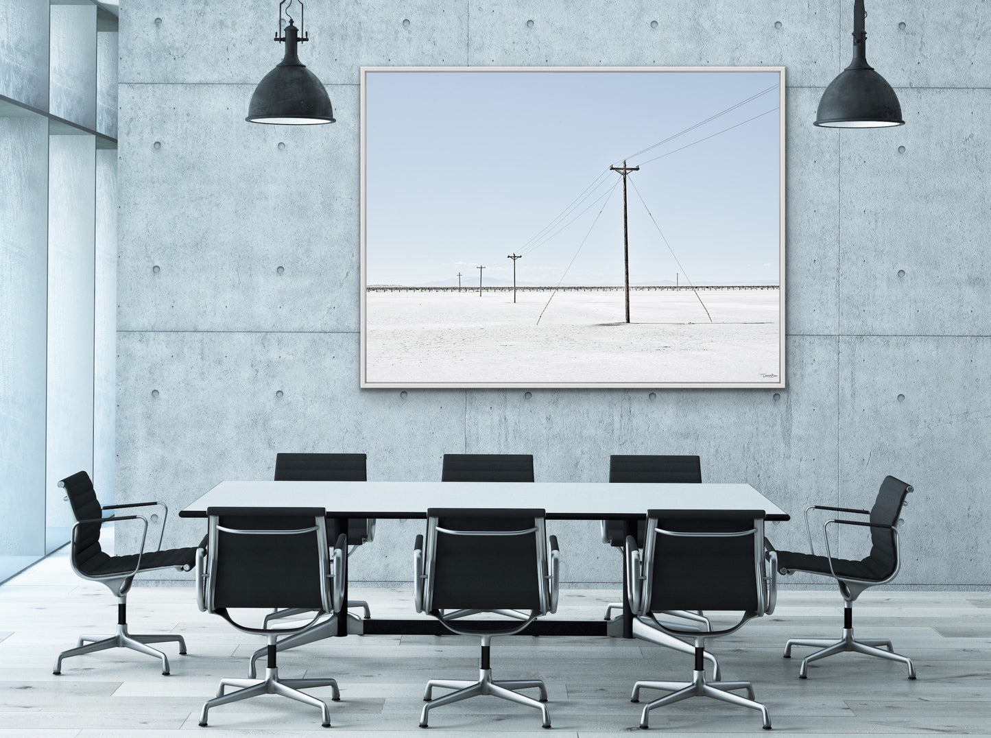 Desert Power - White Frame