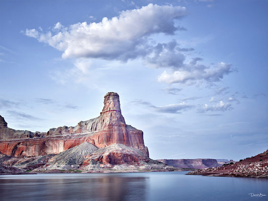 Dusk at Gunsight Butte