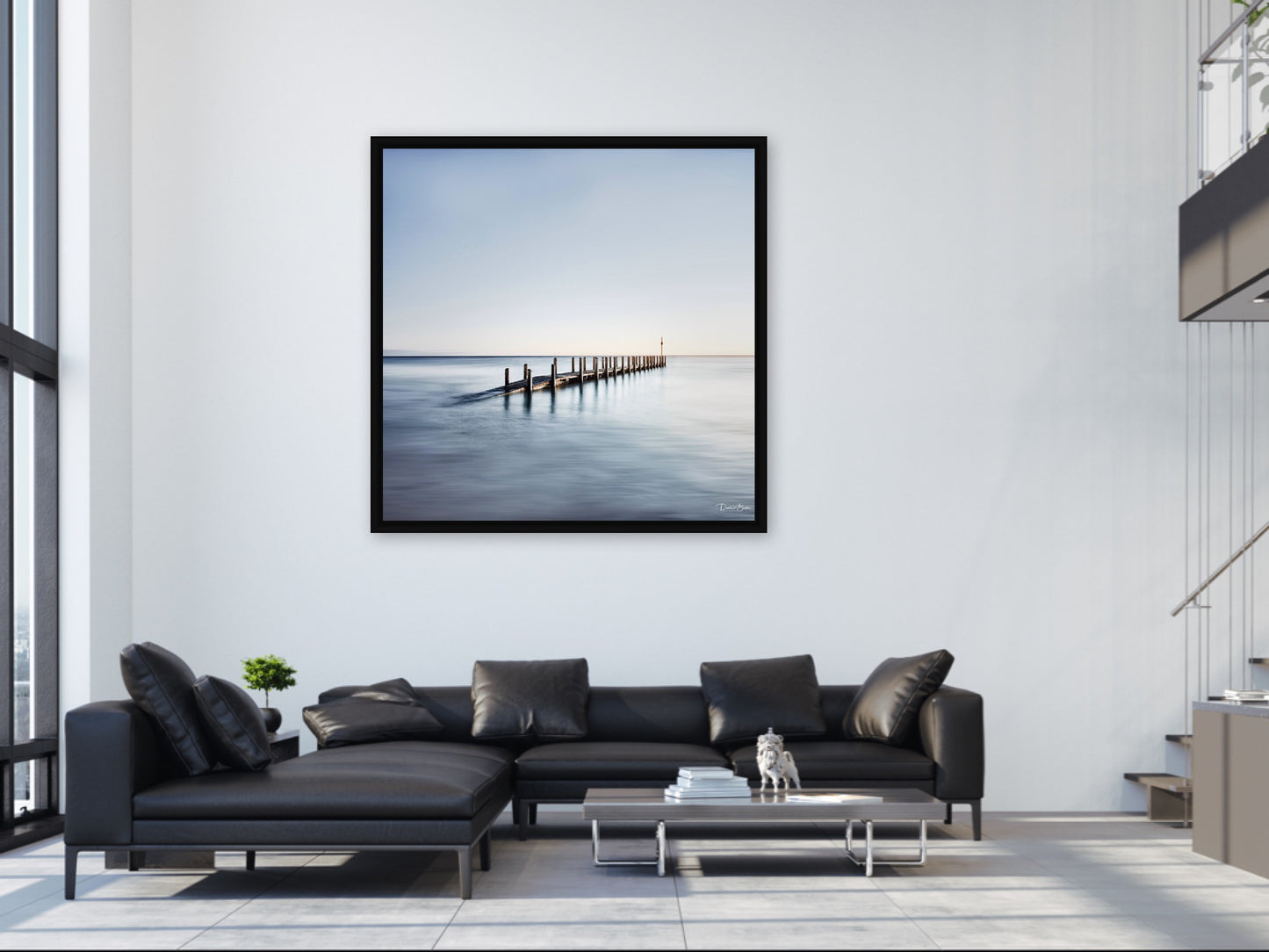 High Tide - Thick Black Frame