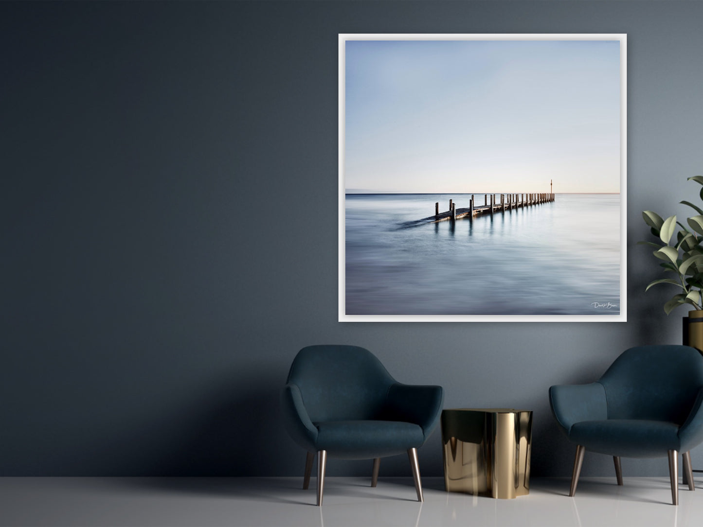 High Tide - White Frame