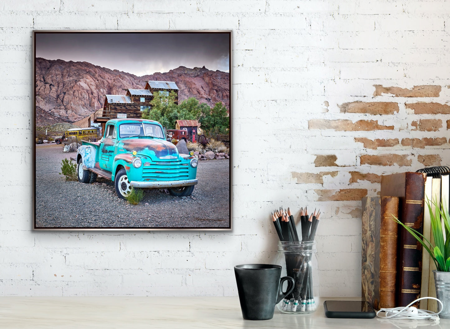 Teal Truck