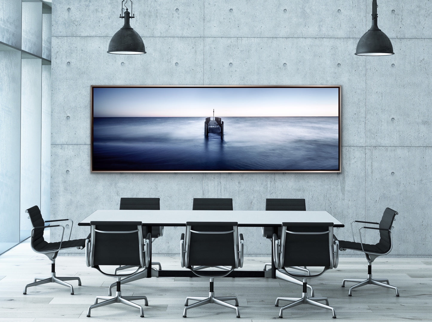 Into the Blue - Silver Frame