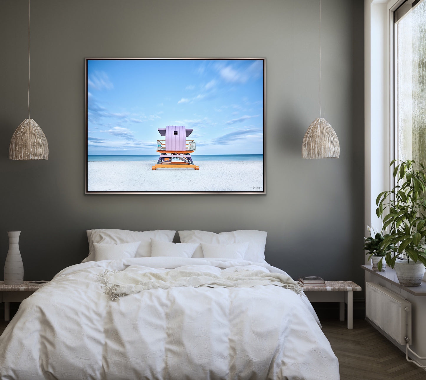 Miami Beach - Silver Frame