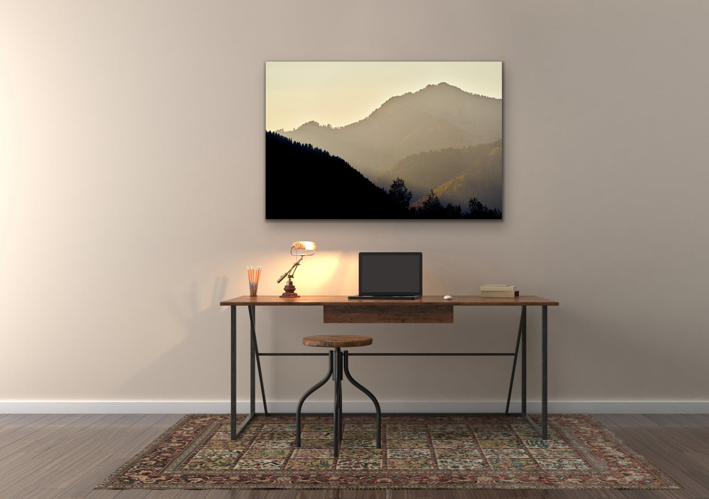 Misty Mountains - No Frame