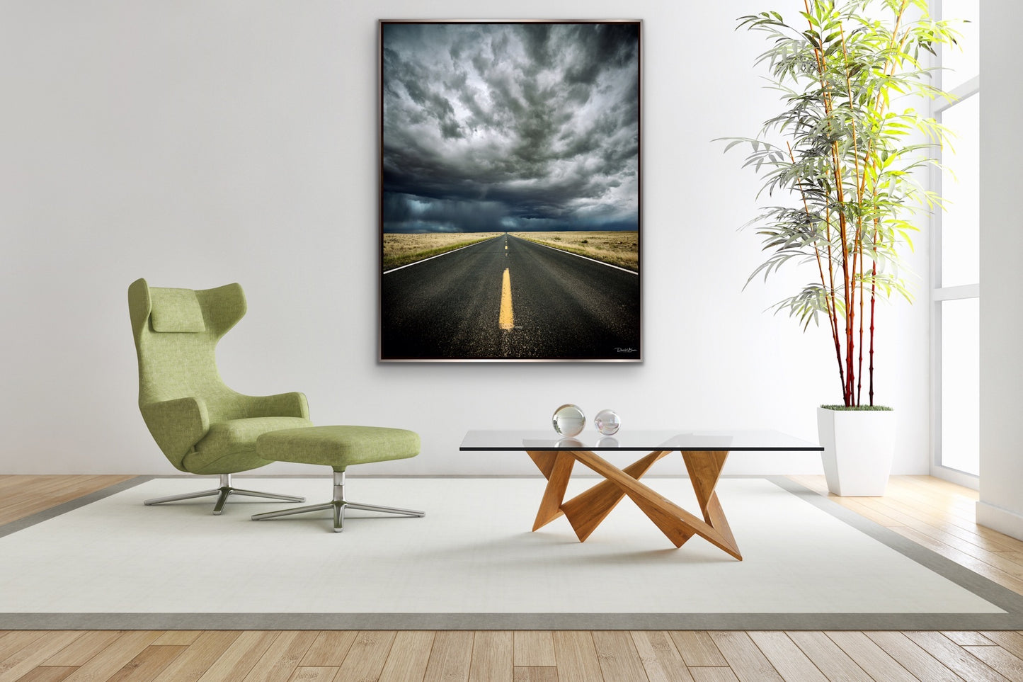 Rolling Thunder - Silver Frame