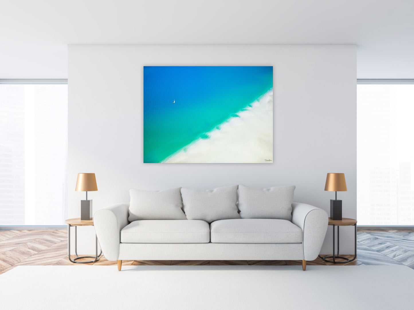 Sailing in Paradise - No Frame 60 in