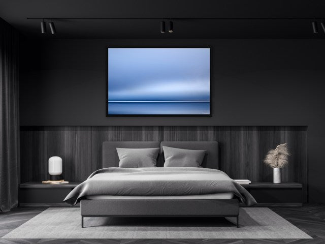 Simply Blue - Black Frame