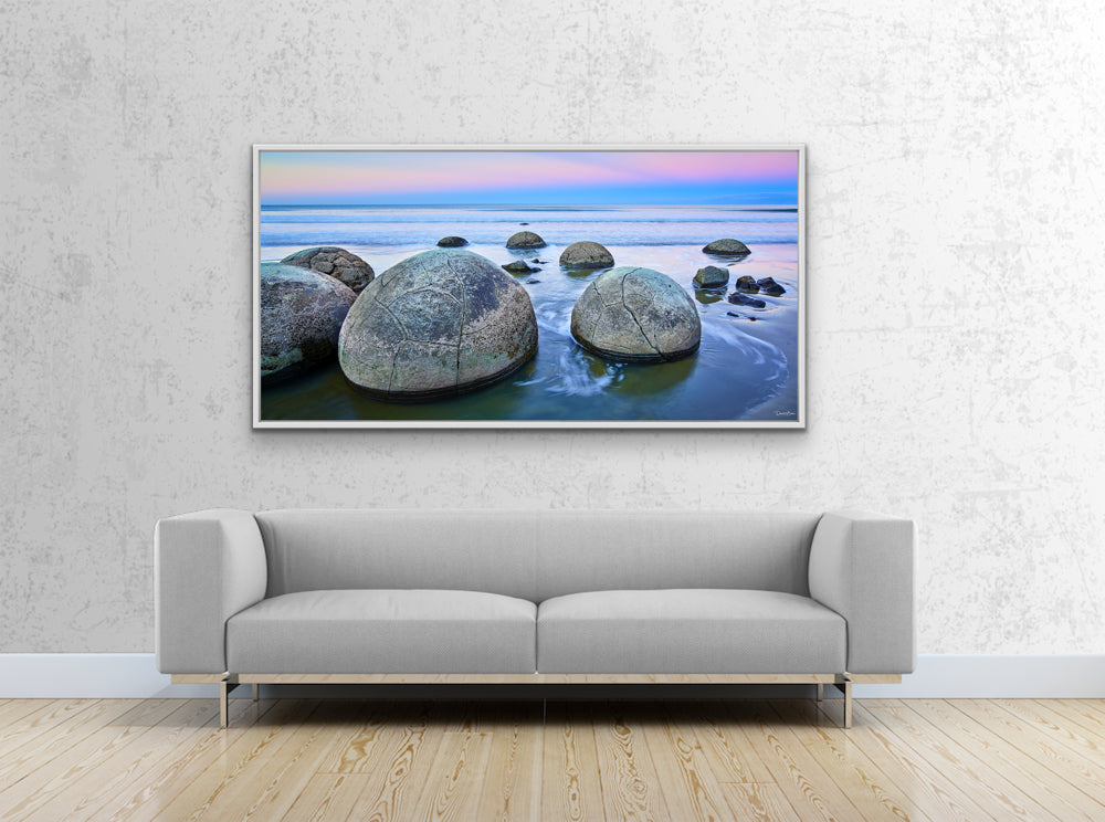 Smooth - White Frame