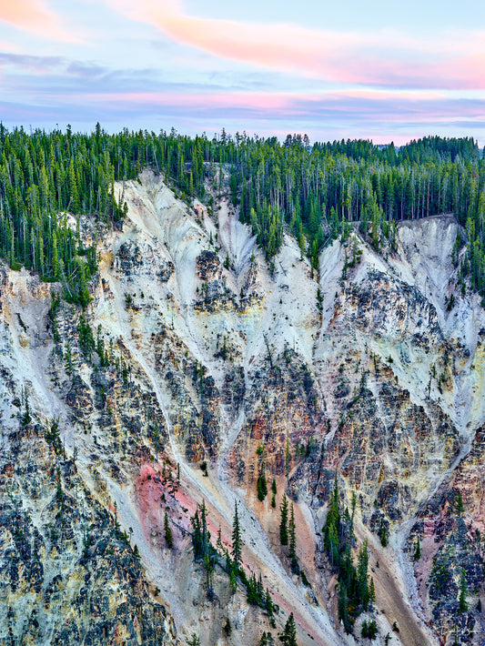 Sunset in Yellowstone