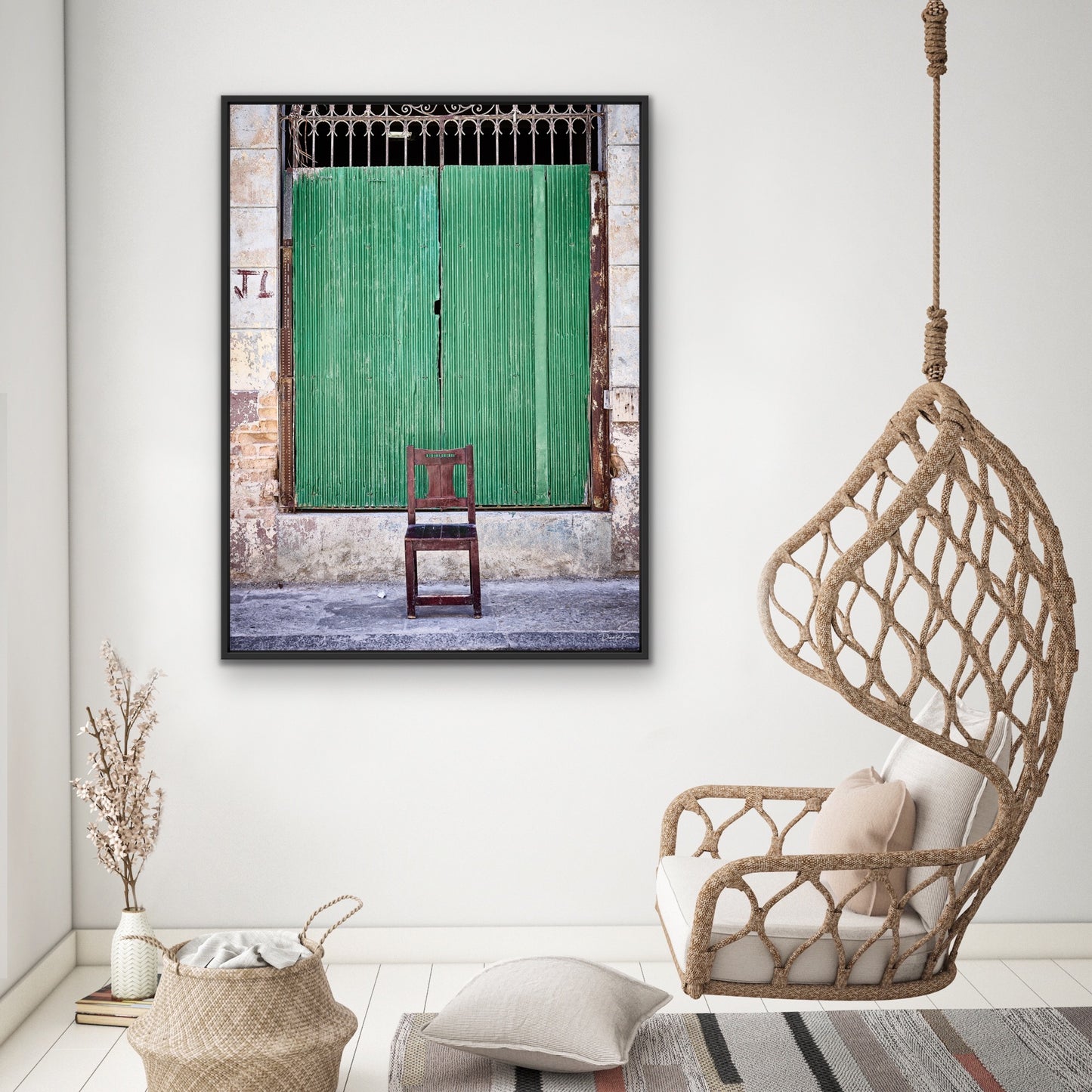 Take a Seat - Black Frame