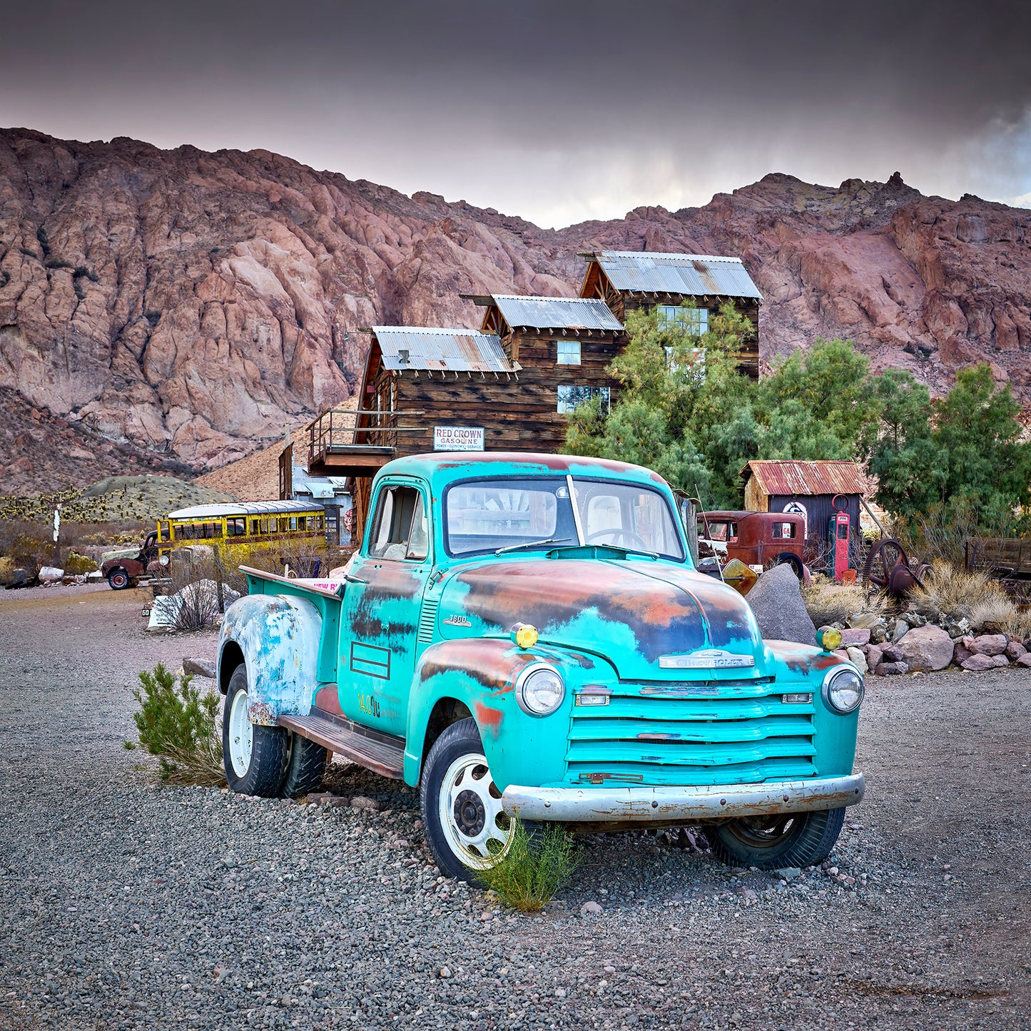 Teal Truck
