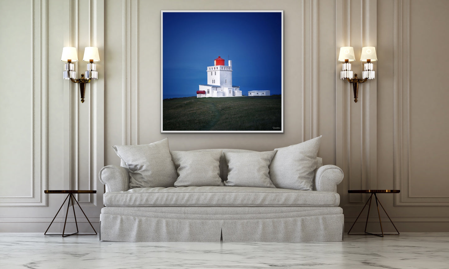 The Light - White Frame
