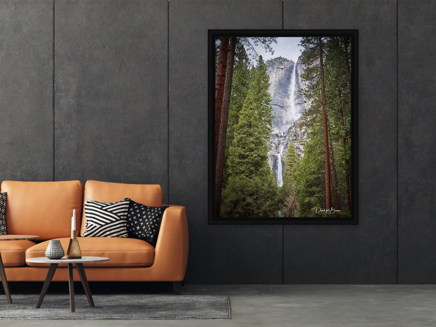 Yosemite Park - Thick Black Frame