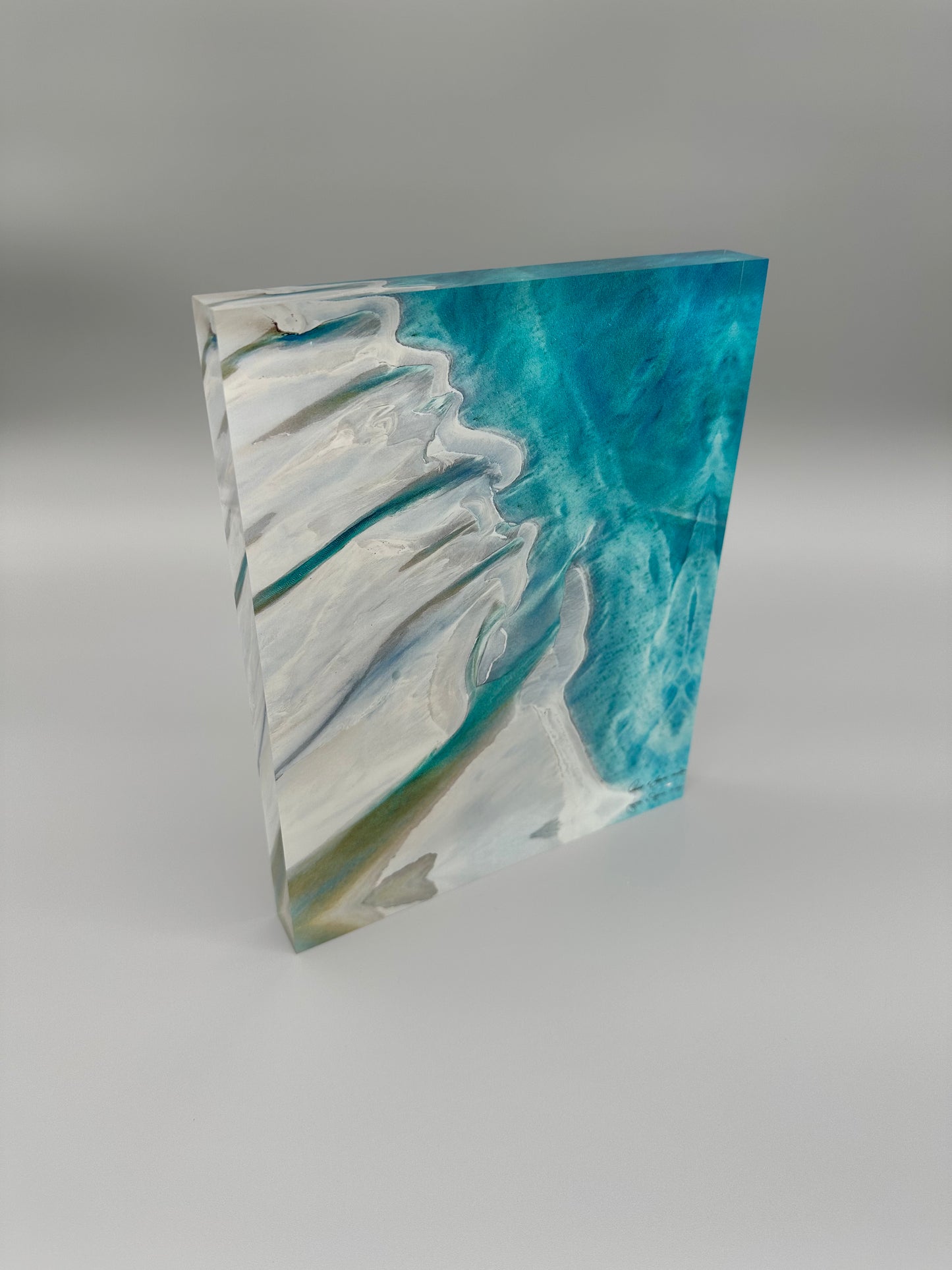 Pearlescent Acrylic Block