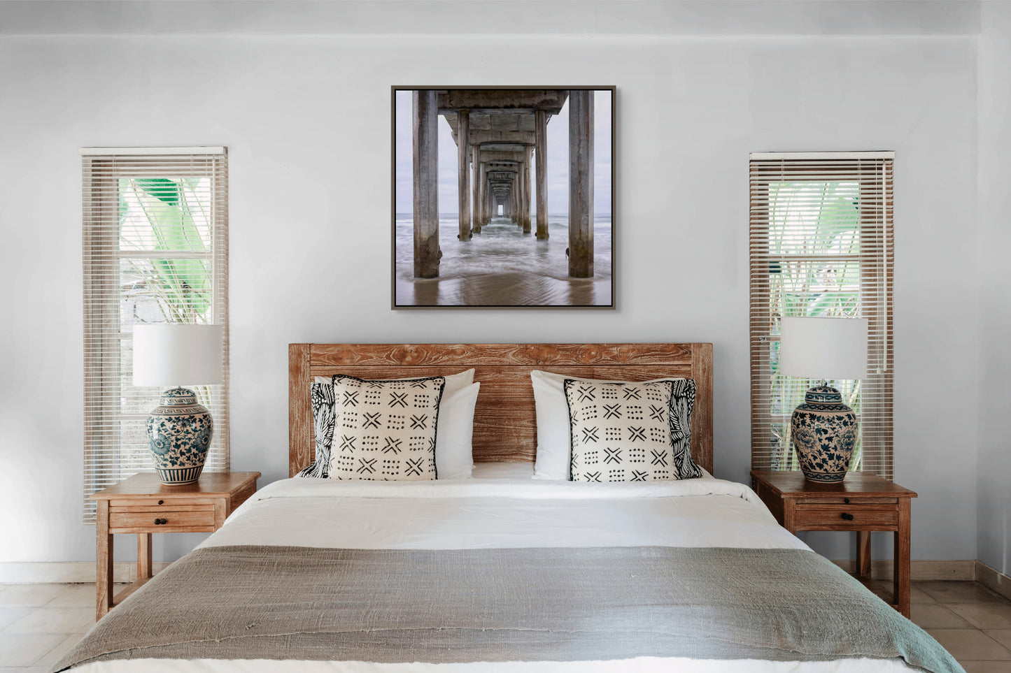 Dawn at Scripps Pier - Square