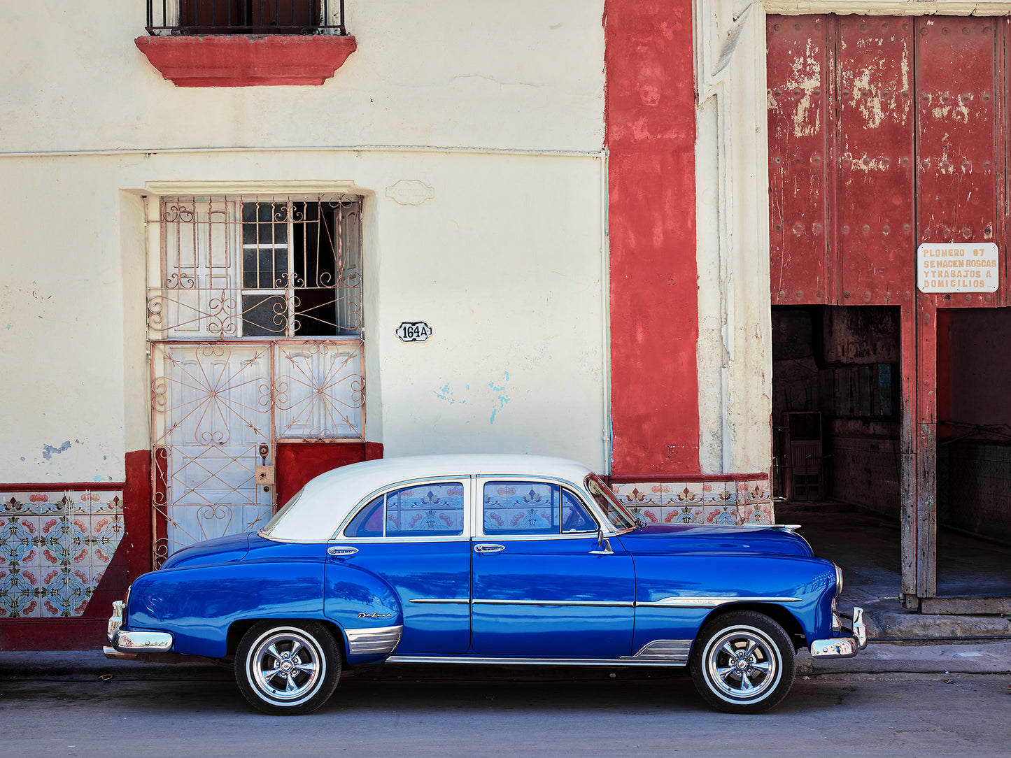 Havana Azul Print