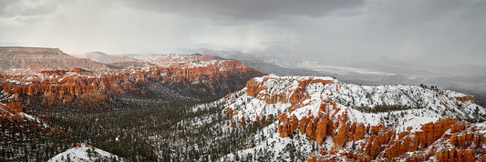 Bryce Canyon Snow Storm Print