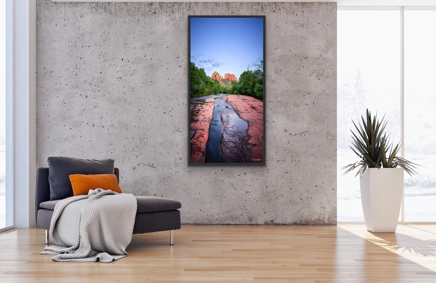 Cathedral Rock - Black Frame