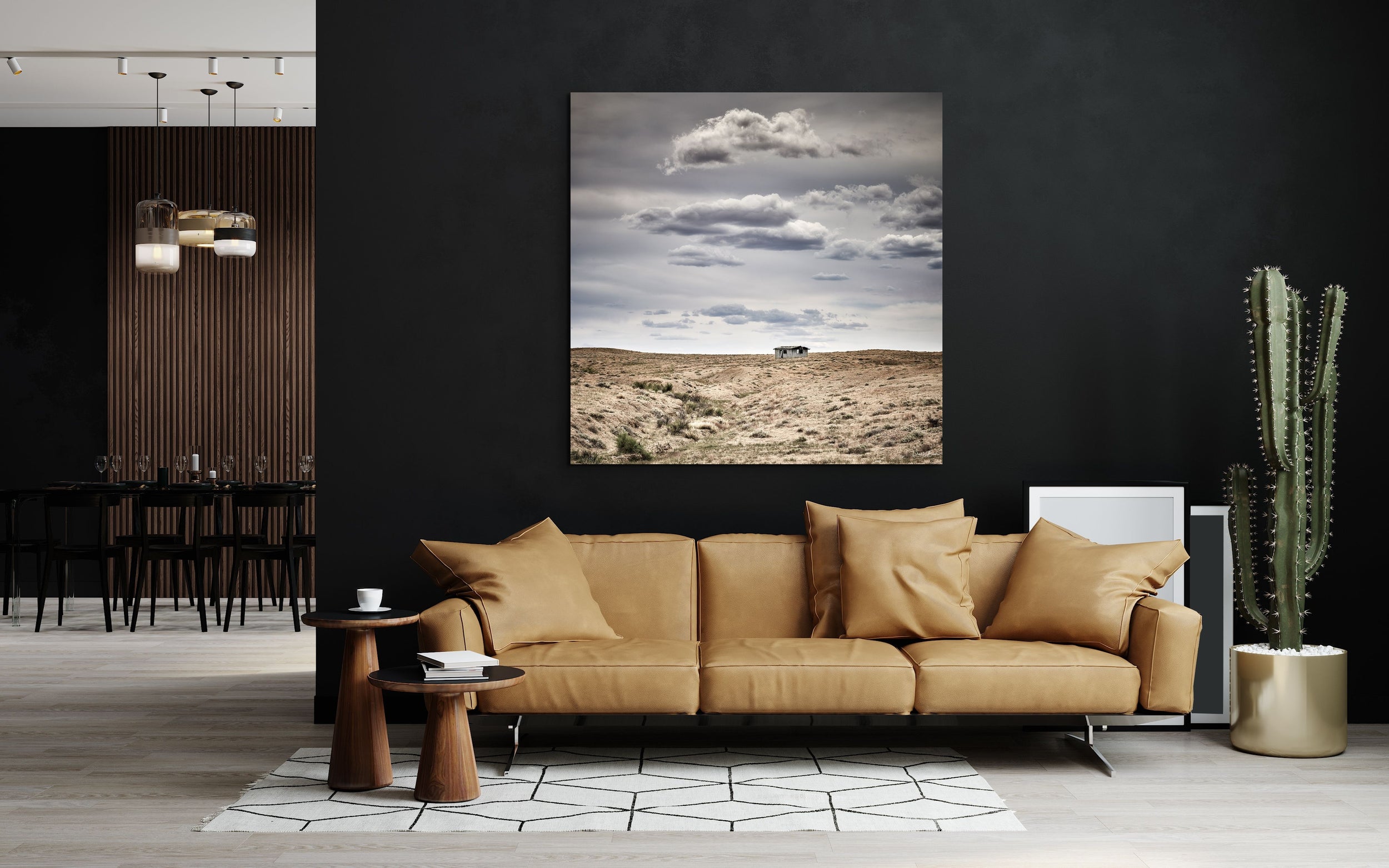 Middle Of Nowhere Decor  30x40 Canvas Riviera View Wall Art In