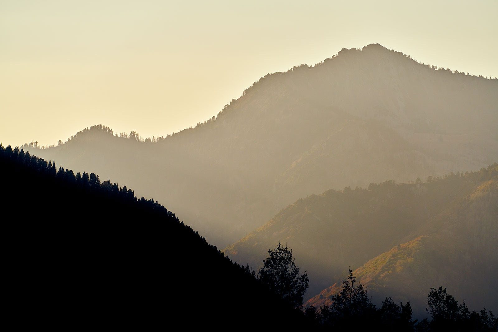 Misty Mountains – David Beavis Fine Art
